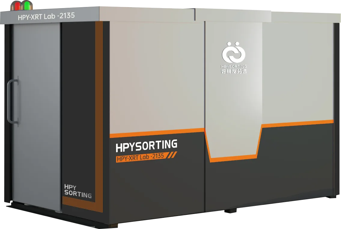 HPY XRT-Lab ore sample sortability testing system